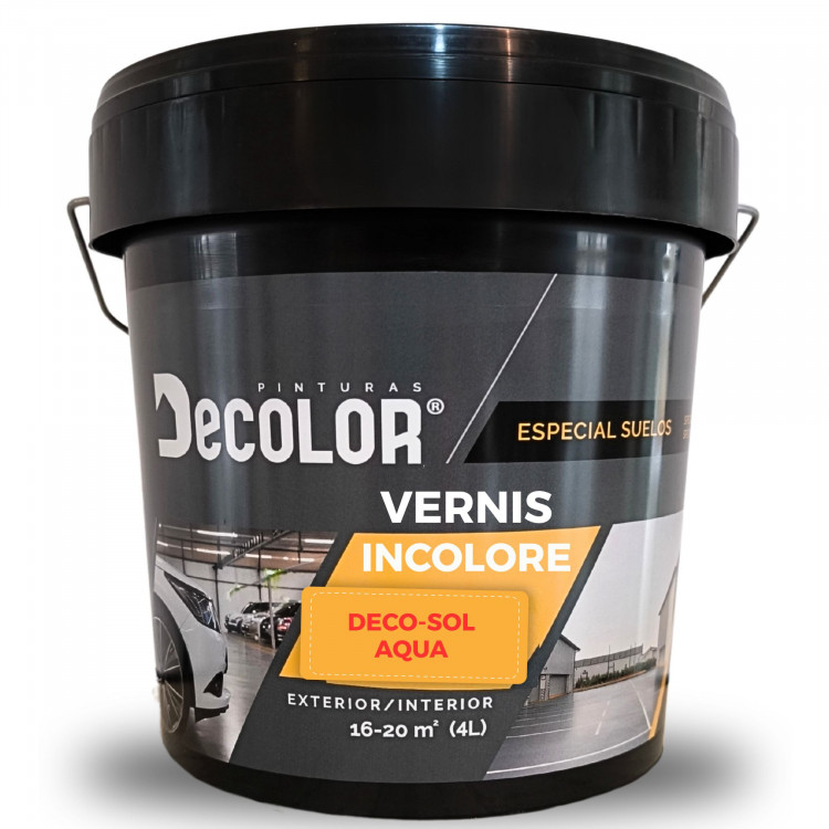 Vernis incolore DECO-SOL AQUA Protection sol peinture époxy