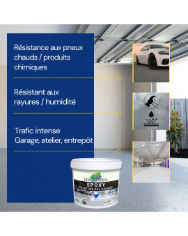 DB-205A RÉSINE ÉPOXY ANTIDÉRAPANTE INTÉRIEUR